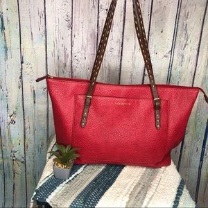 Liz Claiborne Red Shoulder Bag
